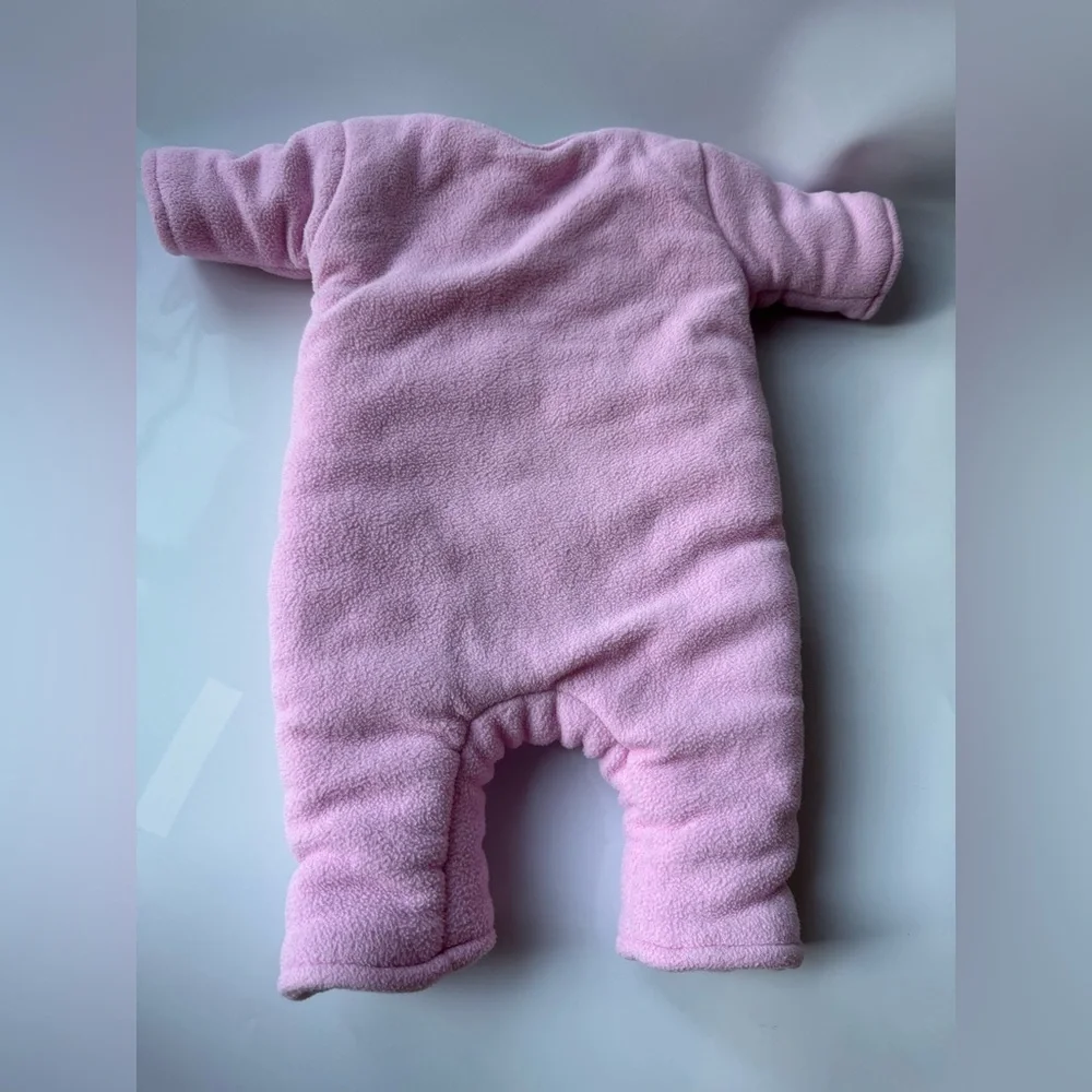 Baby Merlin’s Magic Sleepsuit Pink Fleece – Size Small (3–6 Month /12–18 pounds) - Picture 3 of 5